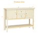 Wooden Console Table with Drawers / Beige - Cool Stuff & Accessories