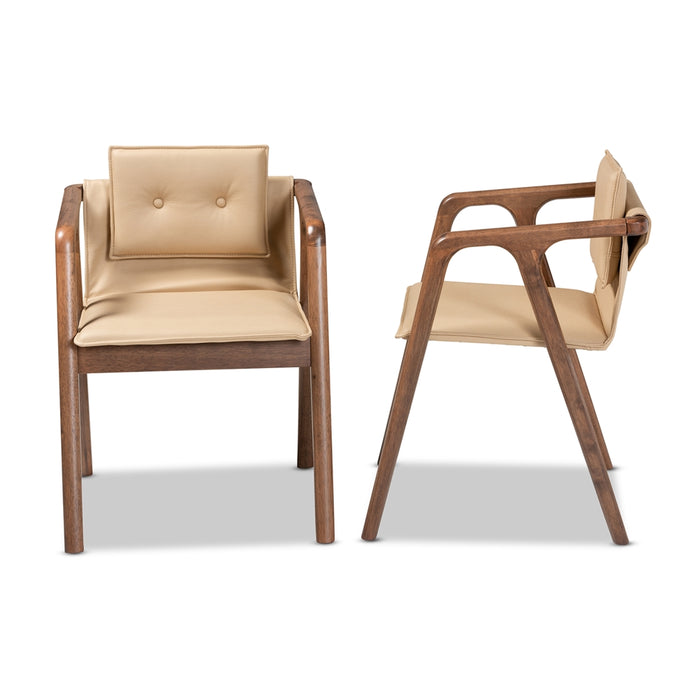 Marcena Two Chair Dining Set/ Beige - Cool Stuff & Accessories
