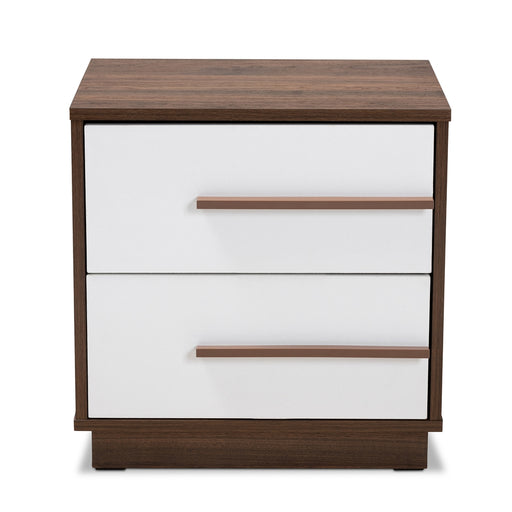 Mette 2-Drawer Wood Nightstand - Cool Stuff & Accessories