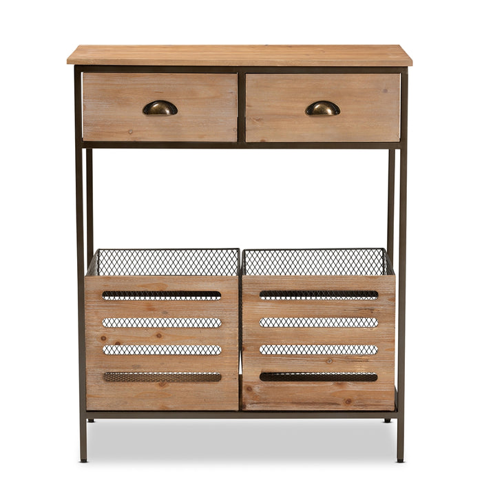 Abram 2-Drawer Kitchen Storage Cabinet - Cool Stuff & Accessories