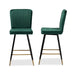 Preston 2-Piece Bar Stool Set/Emerald Green - Cool Stuff & Accessories
