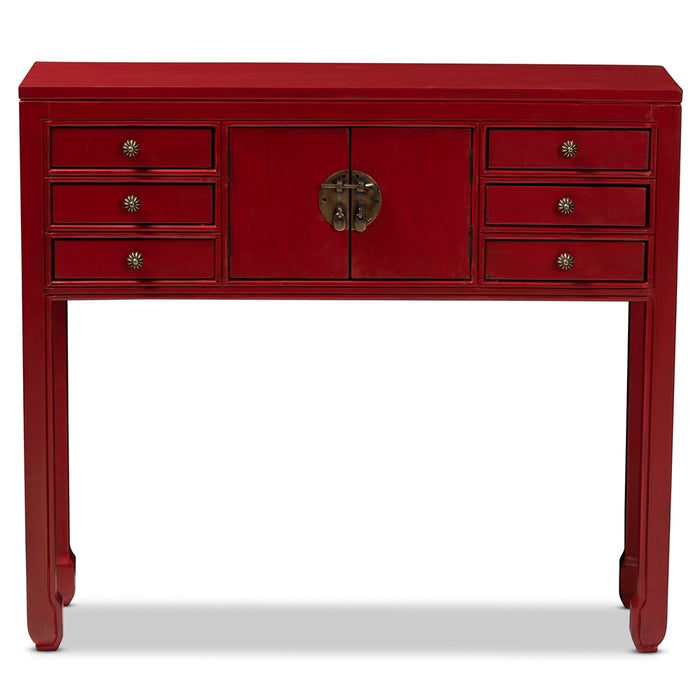 Melodie 6-Drawer Console Table - Cool Stuff & Accessories
