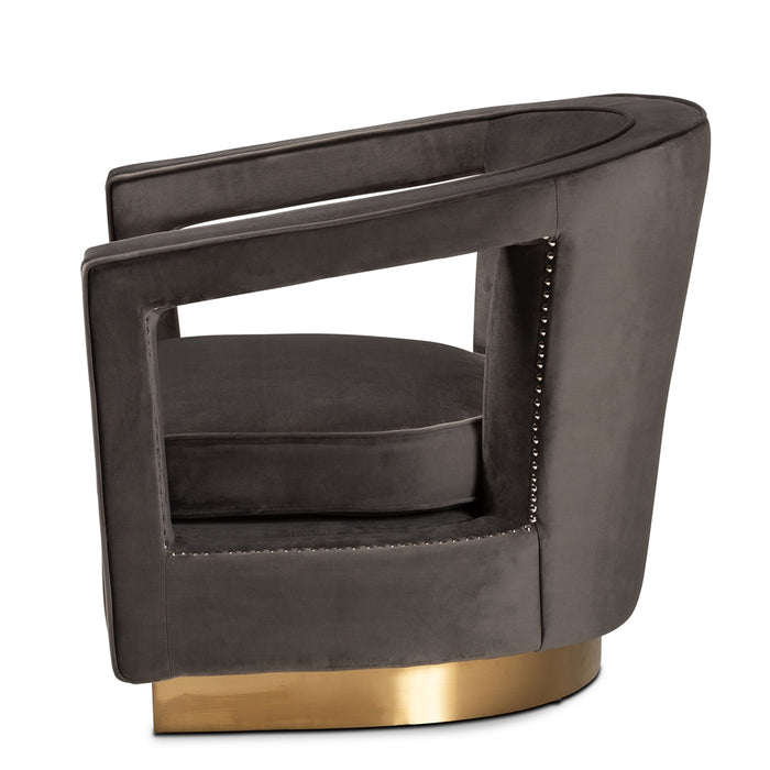 Neville Fabric Armchair / Gray - Cool Stuff & Accessories