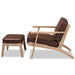 Sigrid 2-Piece Brown Armchair - Cool Stuff & Accessories