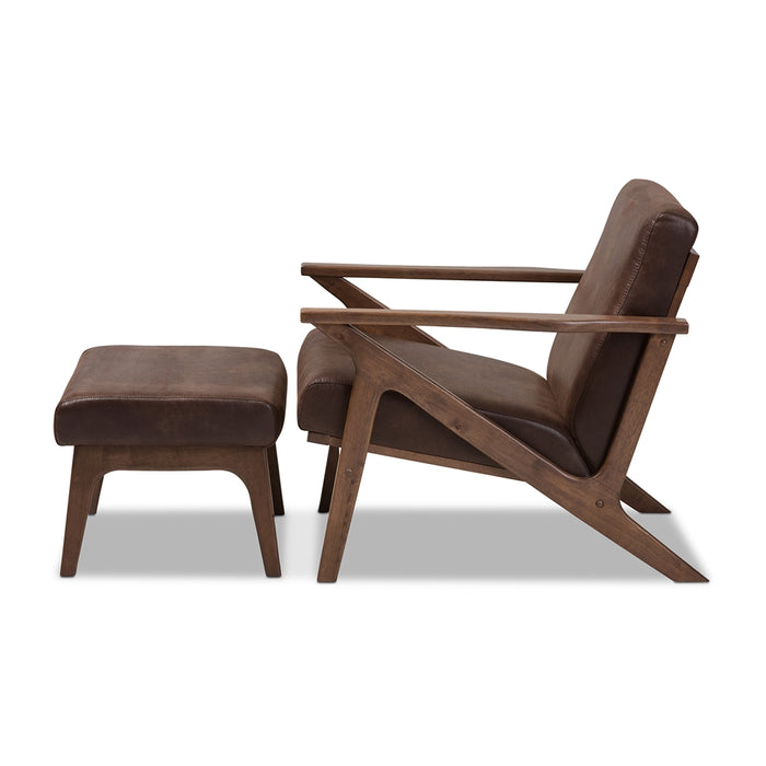 Bianca Modern Lounge Chair / Dark Brown - Cool Stuff & Accessories