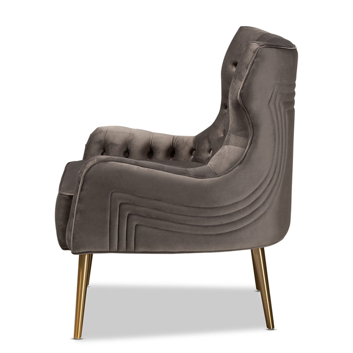 Nelson Fabric Armchair / Grey - Cool Stuff & Accessories