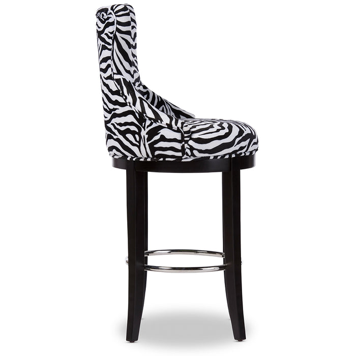 Peace Modern Zebra Bar Stool - Cool Stuff & Accessories