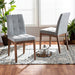 Tara 2 Piece Dining Chair Set/Light Grey - Cool Stuff & Accessories