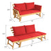 Adjustable Patio Convertible Sofa with Thick Cushion - Cool Stuff & Accessories