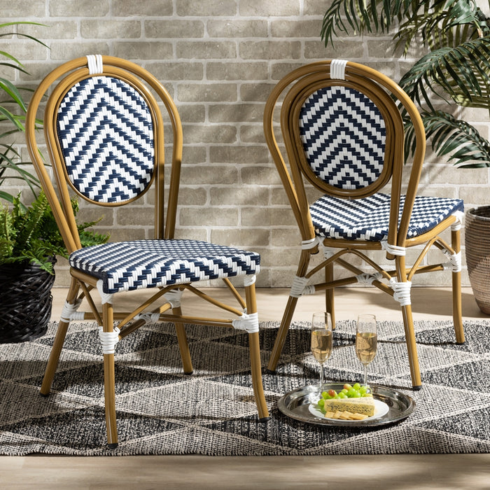 Alaire Bamboo Outdoor 2 Piece Dining Chair Set - Cool Stuff & Accessories