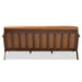 Bianca Mid Century Leather Effect Sofa - Cool Stuff & Accessories