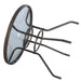 Patio Steel Round Table with Umbrella Holes for Outdoor - Cool Stuff & Accessories