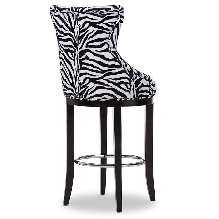 Peace Modern Zebra Bar Stool - Cool Stuff & Accessories