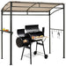 7' x 4.5' Grill Gazebo Outdoor Patio Garden BBQ Canopy Shelter - Cool Stuff & Accessories