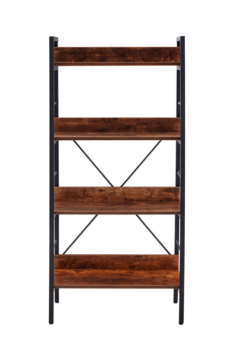 4 Layer Display Bookshelf/ Brown