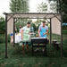 10' x 10' Metal Frame Patio Furniture Shelter - Cool Stuff & Accessories