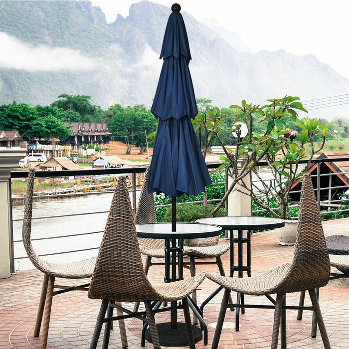 10ft 3 Tier Outdoor Patio Umbrella with Double Vented - Cool Stuff & Accessories