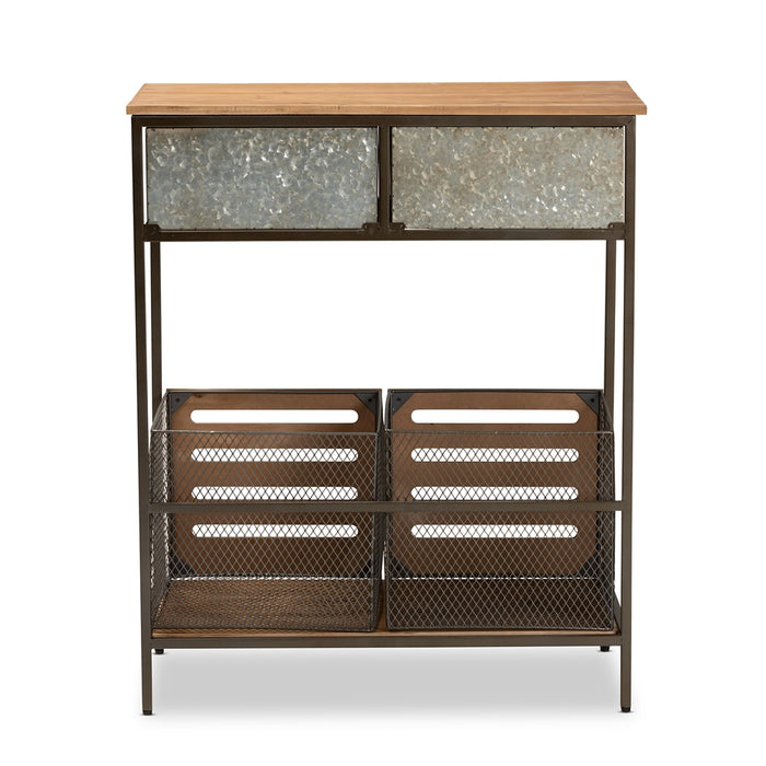 Abram 2-Drawer Kitchen Storage Cabinet - Cool Stuff & Accessories