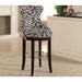 Peace Modern Zebra Bar Stool - Cool Stuff & Accessories