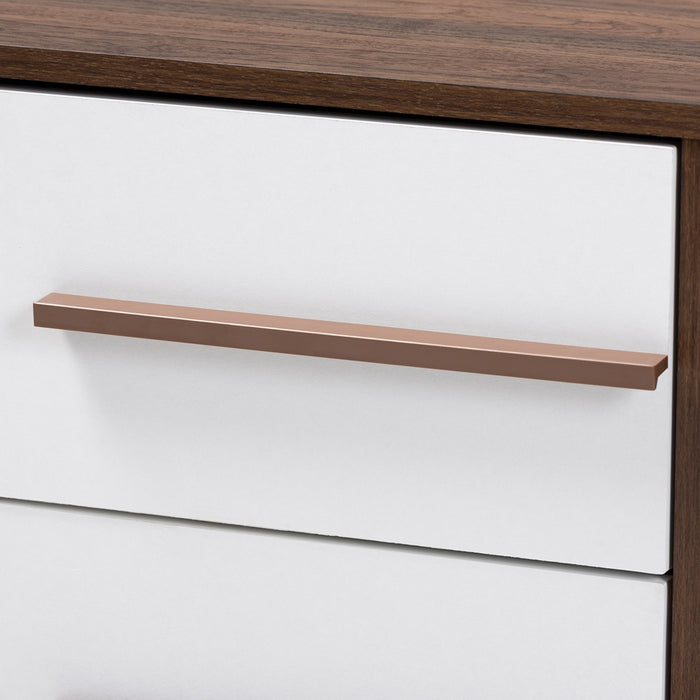 Mette 2-Drawer Wood Nightstand - Cool Stuff & Accessories