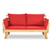Adjustable Patio Convertible Sofa with Thick Cushion - Cool Stuff & Accessories