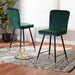 Preston 2-Piece Bar Stool Set/Emerald Green - Cool Stuff & Accessories