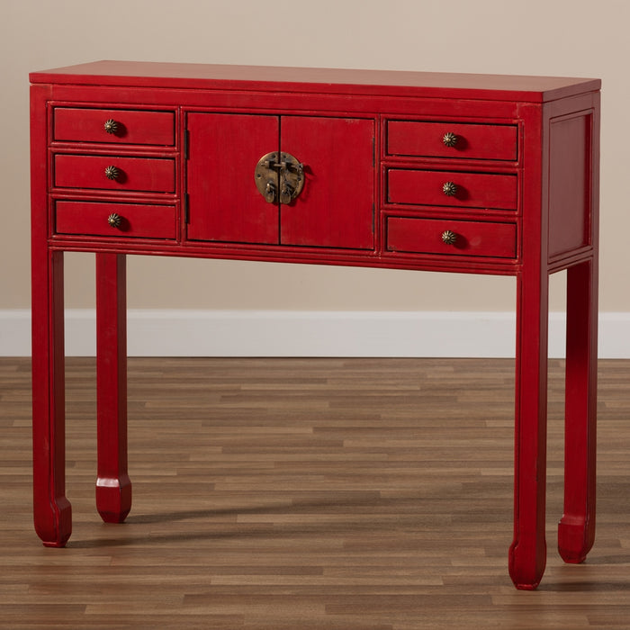 Melodie 6-Drawer Console Table - Cool Stuff & Accessories