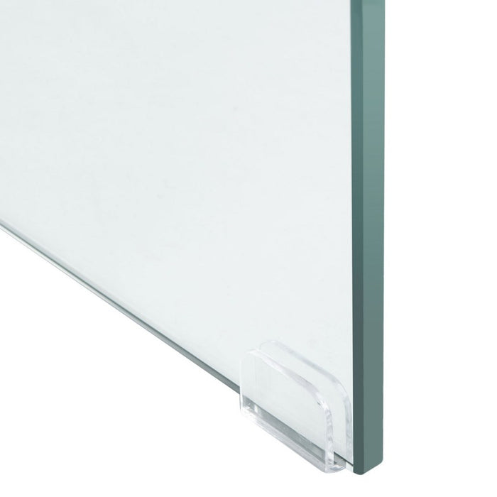 Kayley Glass Coffee Table/Glass White