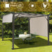 10' x 10' Metal Frame Patio Furniture Shelter - Cool Stuff & Accessories