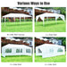 10' x 20' 6 Sidewalls Canopy Tent with Carry Bag - Cool Stuff & Accessories