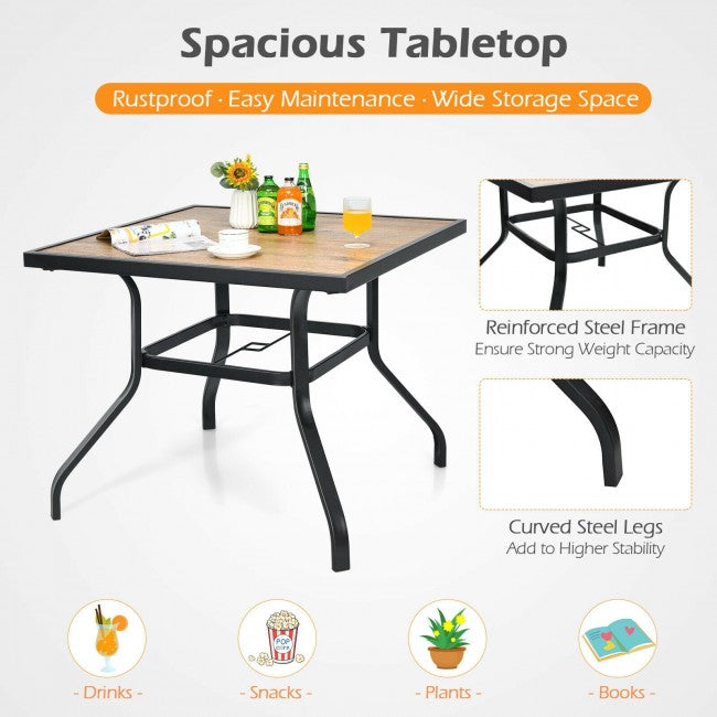 Patio Square Dining Table