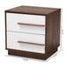 Mette 2-Drawer Wood Nightstand - Cool Stuff & Accessories