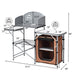 Foldable Outdoor BBQ Grilling Table With Windscreen Bag - Cool Stuff & Accessories