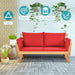 Adjustable Patio Convertible Sofa with Thick Cushion - Cool Stuff & Accessories