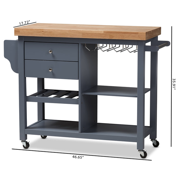 Sunderland Coastal Kitchen Cart - Cool Stuff & Accessories