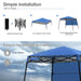 7 x 7 FT Sland Adjustable Portable Canopy Tent w/ Backpack - Cool Stuff & Accessories