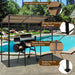 7' x 4.5' Grill Gazebo Outdoor Patio Garden BBQ Canopy Shelter - Cool Stuff & Accessories