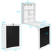 Convertible Wall Mounted Table with A Chalkboard/White - Cool Stuff & Accessories