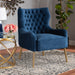 Nelson Fabric Armchair / Navy Blue - Cool Stuff & Accessories
