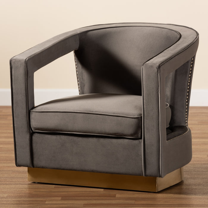 Neville Fabric Armchair / Gray - Cool Stuff & Accessories