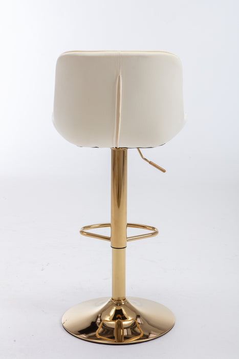 Bar Stool Set of 2/ Ivory