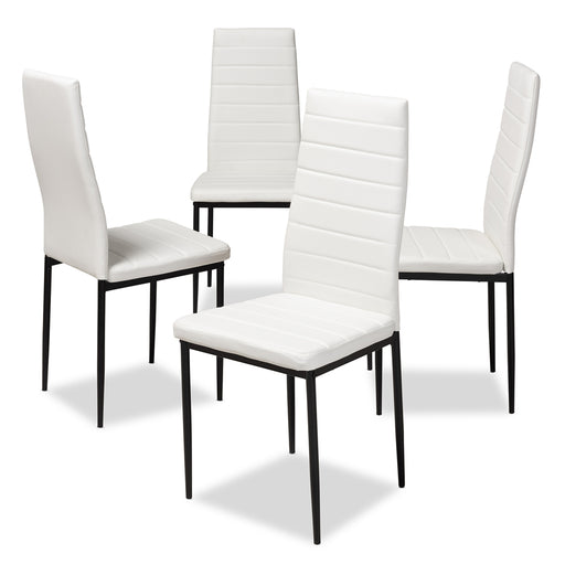 Armand Upholstered Dining Chair Set Set of (4) - Cool Stuff & Accessories