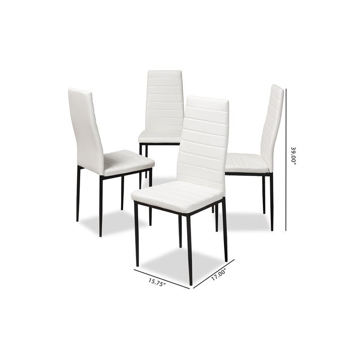 Armand Upholstered Dining Chair Set Set of (4) - Cool Stuff & Accessories