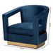 Neville Fabric Armchair / Navy Blue - Cool Stuff & Accessories
