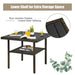 6 Pcs Patio Rattan Dining Sofa Funiture Set - Cool Stuff & Accessories