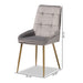 Gavino Upholstered 2-Piece Dining Chair Set/ Grey - Cool Stuff & Accessories