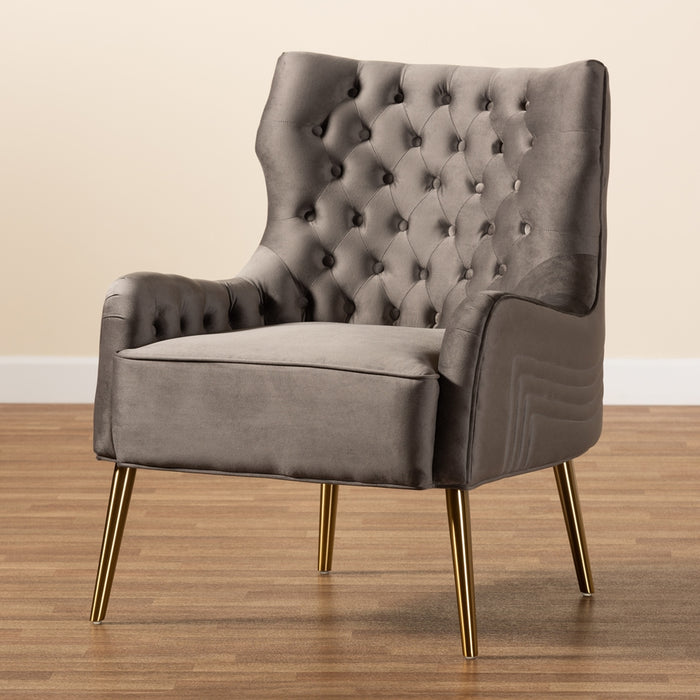 Nelson Fabric Armchair / Grey - Cool Stuff & Accessories