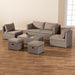 Haina Rattan 6 Piece Patio Set - Cool Stuff & Accessories
