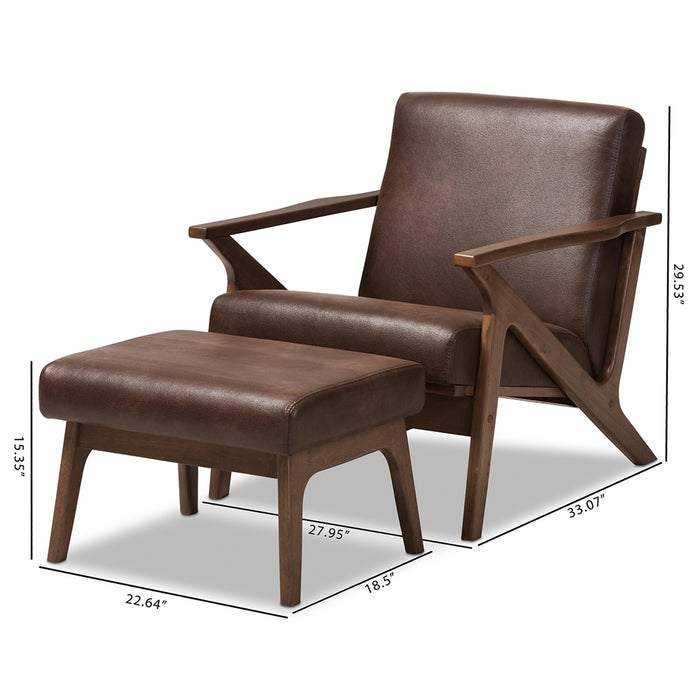 Bianca Modern Lounge Chair / Dark Brown - Cool Stuff & Accessories