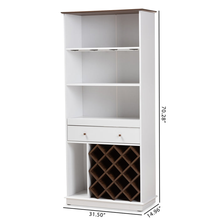 Serafino Wood Wine Cabinet - Cool Stuff & Accessories